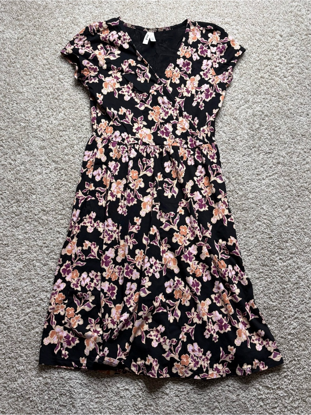 Pact Fit & Flare Crossover Dress - Picture 1 of 3